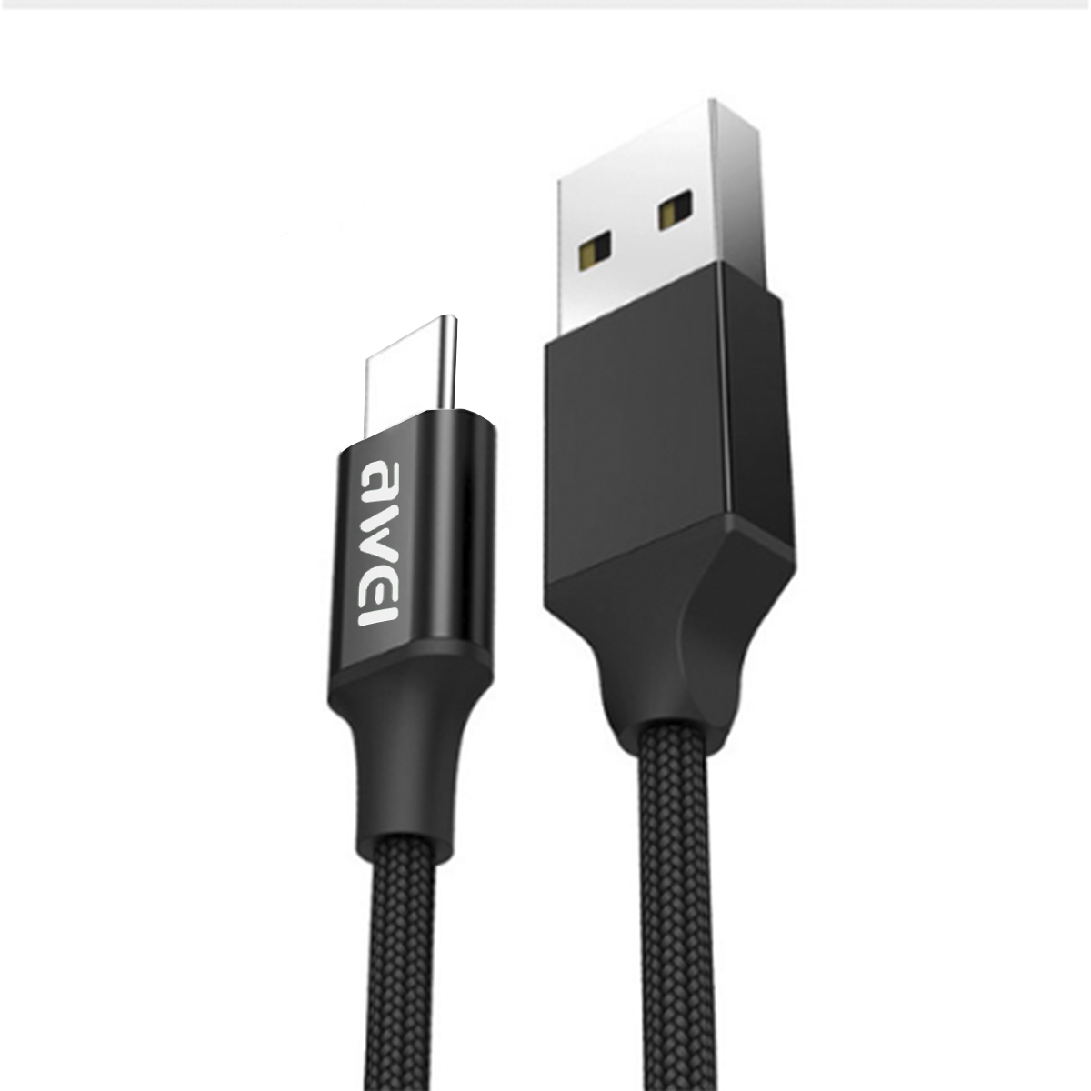 Awei%20Micro%20USB%20Hızlı%20Şarj%20ve%20USB%20Kablo%20Kırılmaz%201Mt%20CL-50%20Siyah