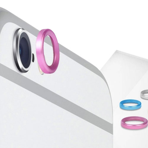 iPhone%206%20/%206s%20Kamera%20Lens%20Koruyucu%20Cam%20Metal%20Kenarlı%20Pembe