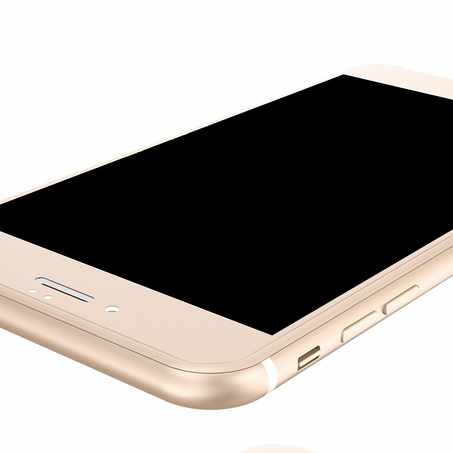 Bufalo%20iPhone%207%20Plus/8%20Plus%20Kavisli%204D%20Cam%20Ekran%20Koruyucu%20Gold