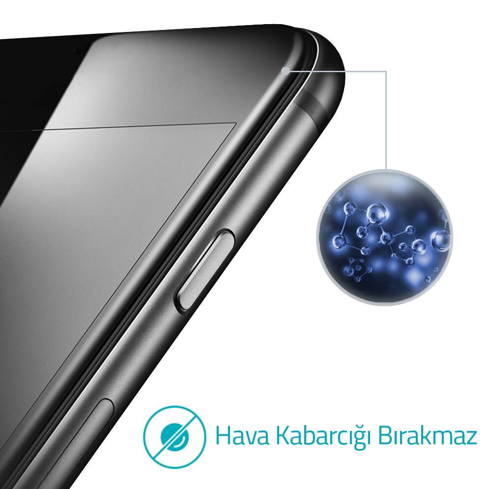 Bufalo%20iPhone%206%20Plus/6s%20Plus%20Ekran%20Koruyucu%205D%20Temperli%20Cam%20Siyah