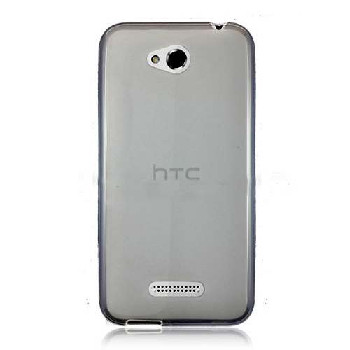 HTC%20Desire%20616%20Kılıf%20Soft%20Silikon%20Şeffaf-Siyah%20Arka%20Kapak