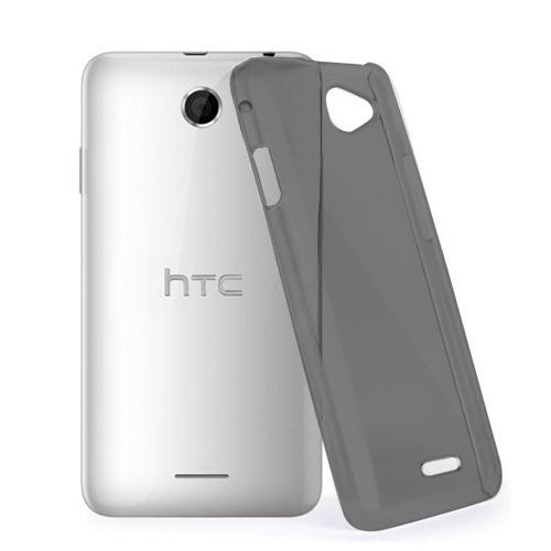 HTC%20Desire%20516%20Kılıf%20Soft%20Silikon%20Şeffaf-Siyah%20Arka%20Kapak