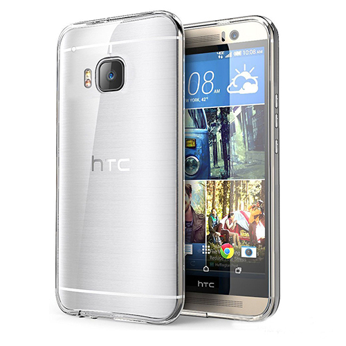 HTC%20One%20M9%20Kılıf%20Soft%20Silikon%20Şeffaf%20Arka%20Kapak