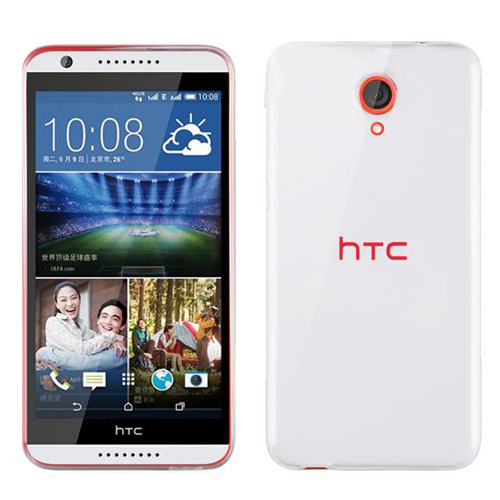 HTC%20Desire%20820%20Mini%20Kılıf%20Soft%20Silikon%20Şeffaf%20Arka%20Kapak