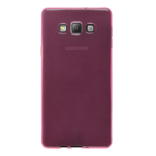 Samsung%20Galaxy%20A8%20(A800)%20Kılıf%20Soft%20Silikon%20Şeffaf-Pembe%20Arka%20Kapak