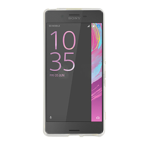 Sony%20Xperia%20X%20Kılıf%20Soft%20Silikon%20Şeffaf%20Arka%20Kapak