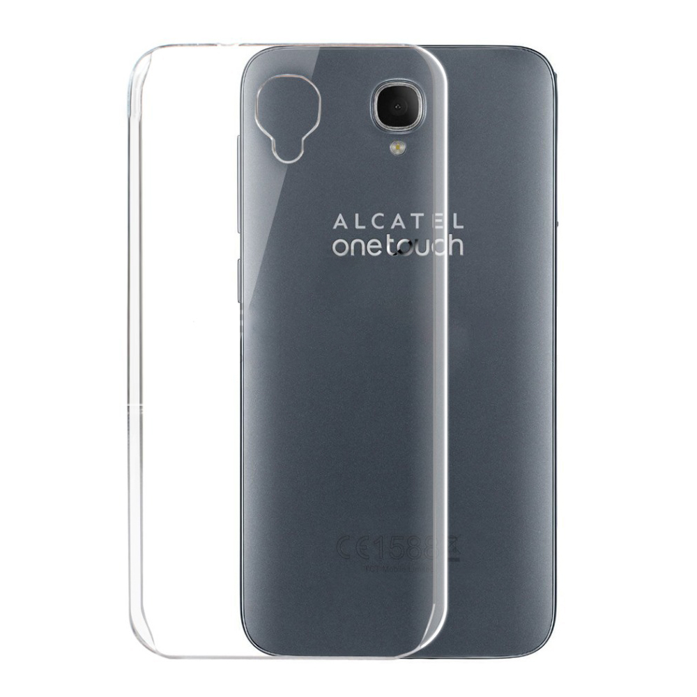 Alcatel%20OneTouch%20IDOL%20X%20Kılıf%20Soft%20Silikon%20Şeffaf%20Arka%20Kapak