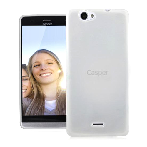 Casper%20VIA%20V6X%20Kılıf%20Soft%20Silikon%20Beyaz%20Arka%20Kapak