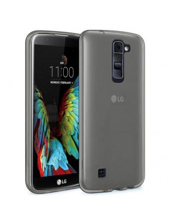 LG%20K10%202017%20Kılıf%20Soft%20Silikon%20Şeffaf-Siyah%20Arka%20Kapak