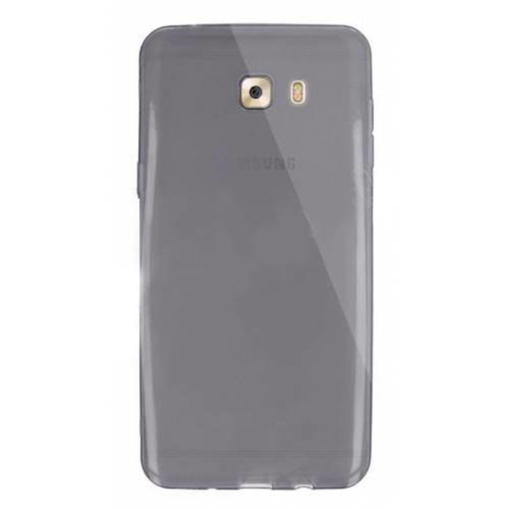 Samsung%20Galaxy%20C9%20Pro%20(C9000)%20Kılıf%20Soft%20Silikon%20Şeffaf-Siyah%20Arka%20Kapak