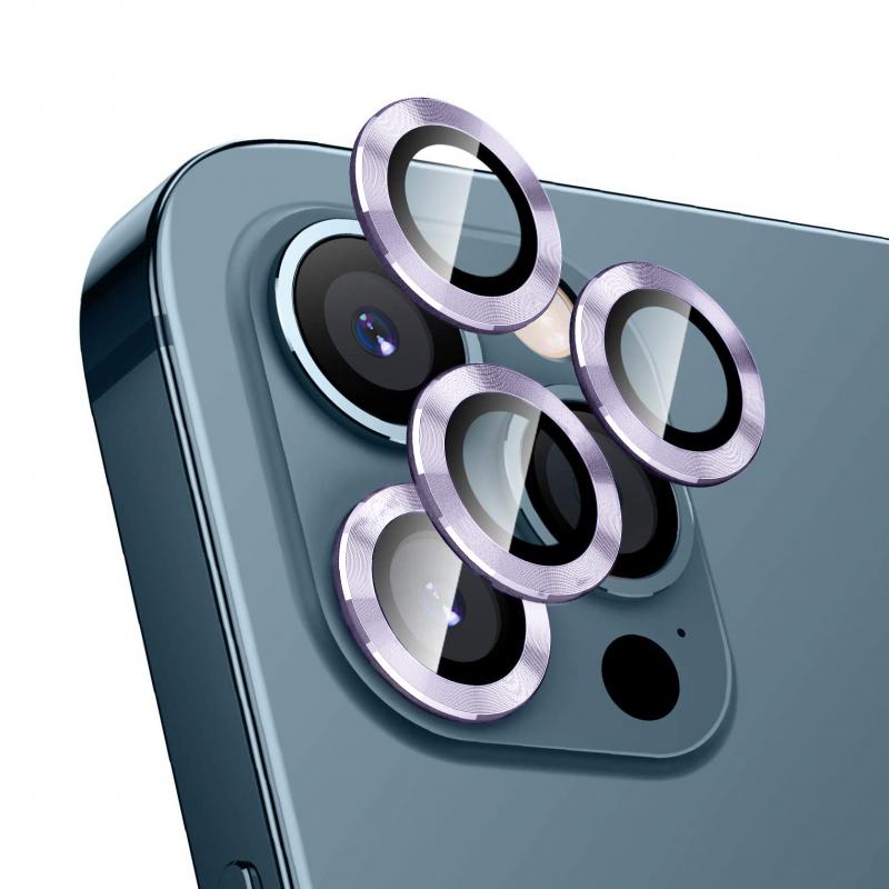 iPhone%2012%20Pro%20Kamera%20Lens%20Koruyucu%20Cam%20Metal%20Kenarlı%203lü%20Set-Lila