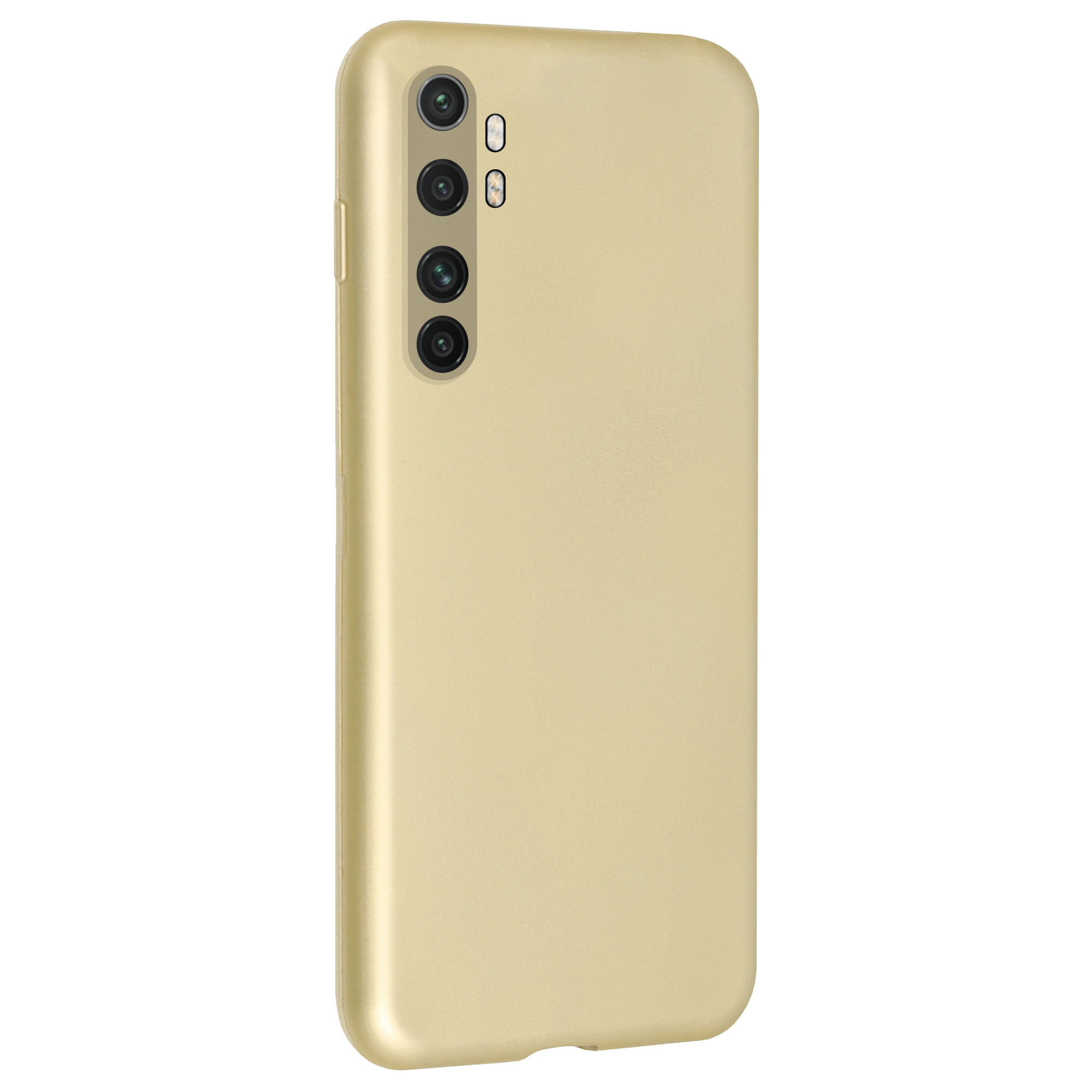 Xiaomi%20Mi%20Note%2010%20Lite%20Kılıf%20FitCase%20PremiumS%20Silikon%20Arka%20Kapak-Gold-altın