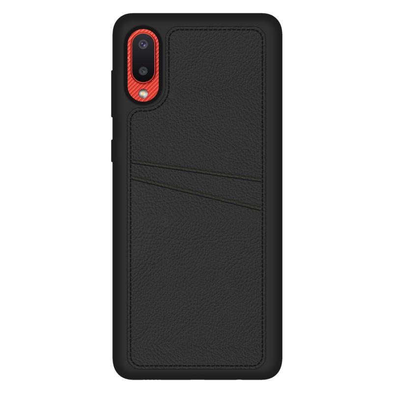 FitCase%20Samsung%20Galaxy%20A02%20Kılıf%20Proda%20Deri%20Çift%20Kartlık%20Cepli%20Kapak