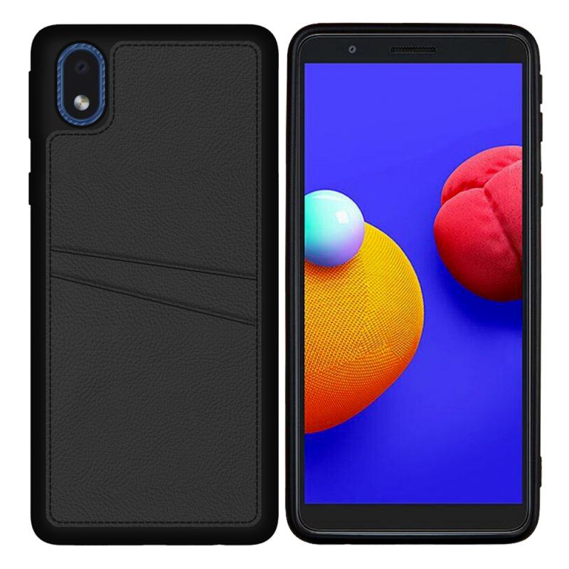 FitCase%20Samsung%20Galaxy%20A01%20Core%20Kılıf%20Proda%20Deri%20Çift%20Kartlık%20Cepli%20Kapak