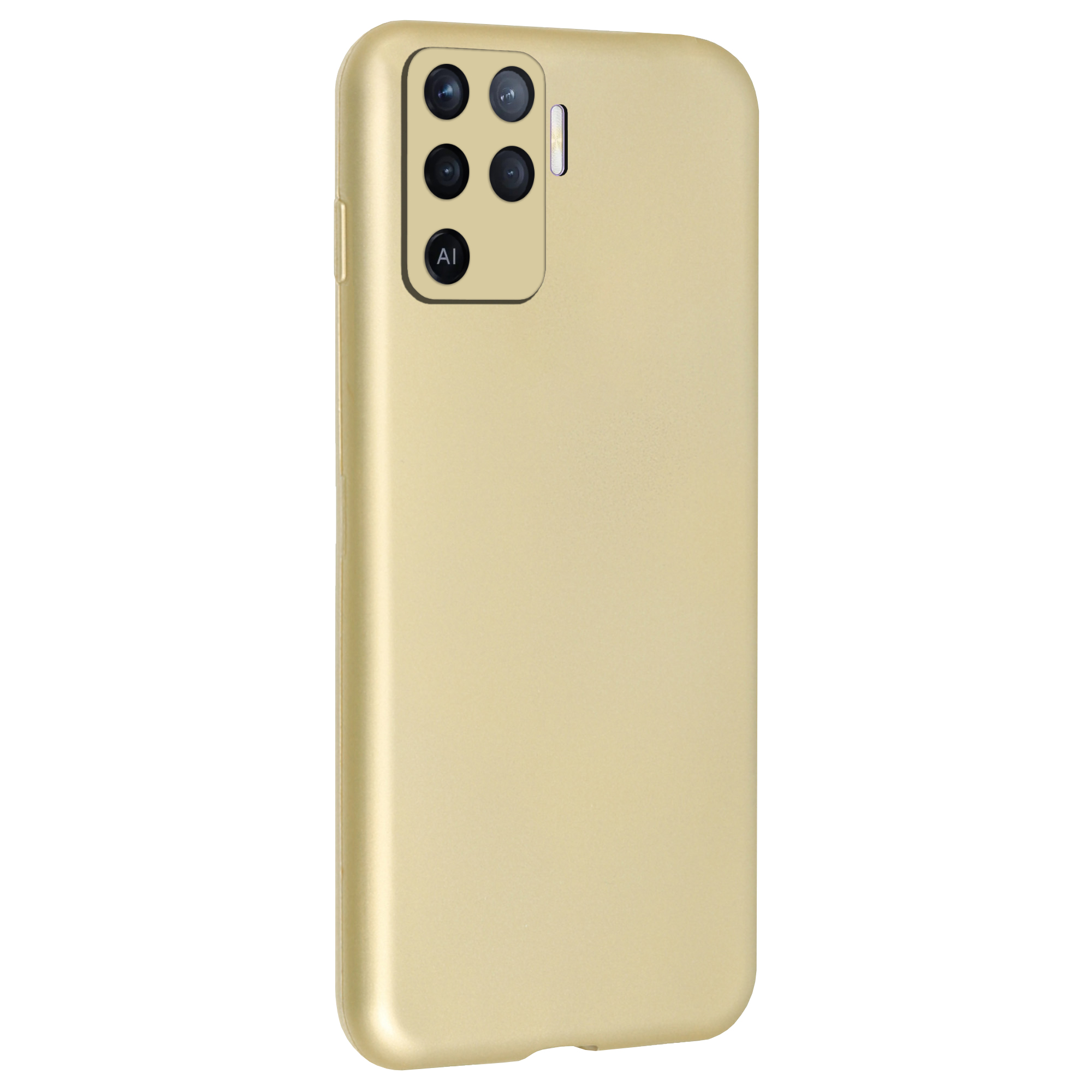 Oppo%20Reno%205%20Lite%20Kılıf%20FitCase%20PremiumS%20Silikon%20Arka%20Kapak-Gold-altın