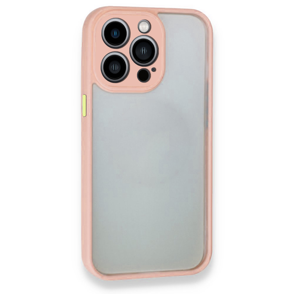 FitCase%20iPhone%2013%20Pro%20Montrea%20Silikon%20Arka%20Kapak-Pembe