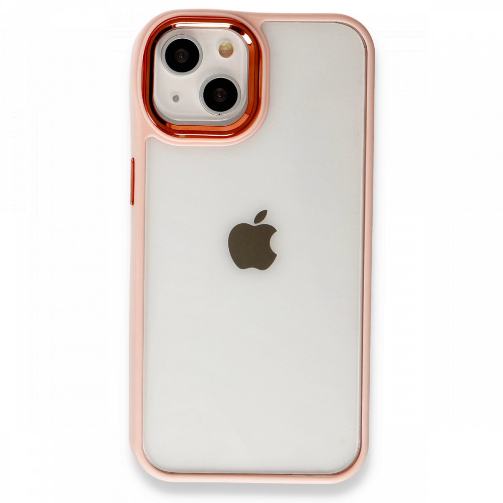 iPhone%2013%20Kılıf%20Luna%20Lens%20Kamera%20Çerçeveli%20Silikon%20Kapak-Pembe