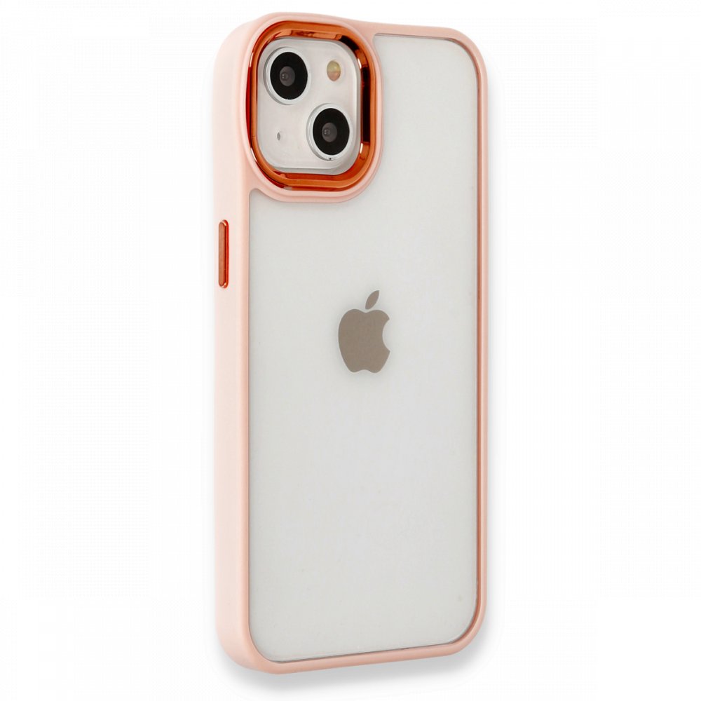 iPhone%2013%20Kılıf%20Luna%20Lens%20Kamera%20Çerçeveli%20Silikon%20Kapak-Pembe