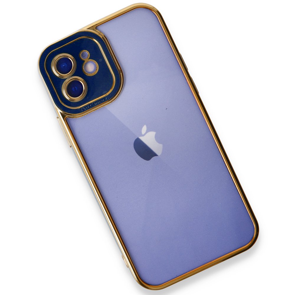 iPhone%2012%20Kılıf%20Lazer%20Lens%20Kamera%20Çerçeveli%20Kapak-Lacivert