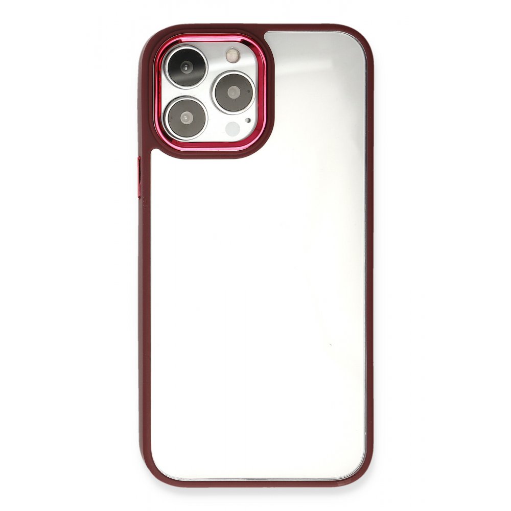 iPhone%2011%20Pro%20Kılıf%20Luna%20Lens%20Kamera%20Çerçeveli%20Silikon%20Kapak-Bordo