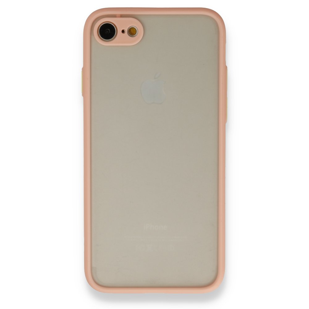 FitCase%20iPhone%207%20/%208%20Kılıf%20Montrea%20Silikon%20Arka%20Kapak-Pembe