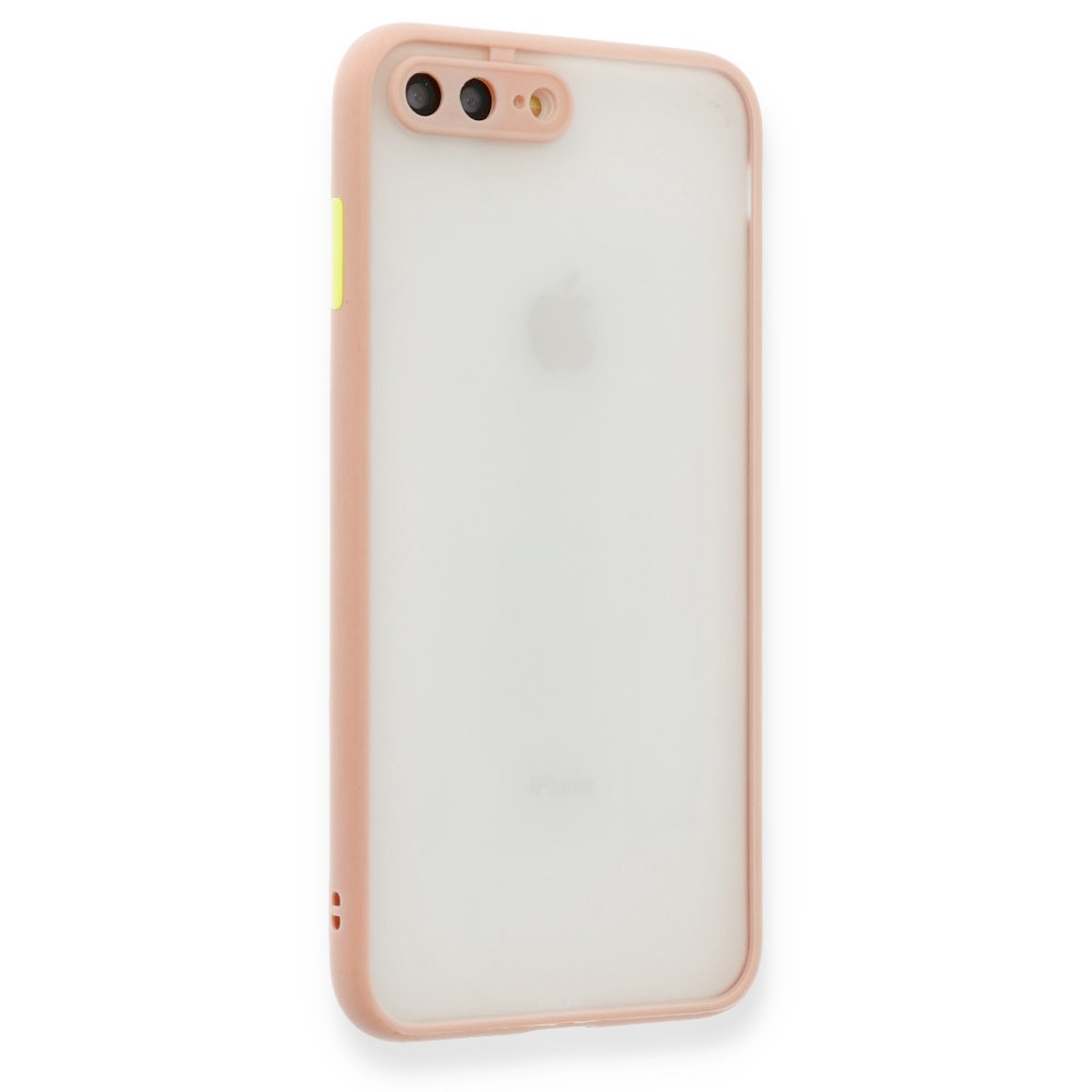 FitCase%20iPhone%207%20Plus%20/%208%20Plus%20Kılıf%20Montrea%20Silikon%20Arka%20Kapak-Pembe