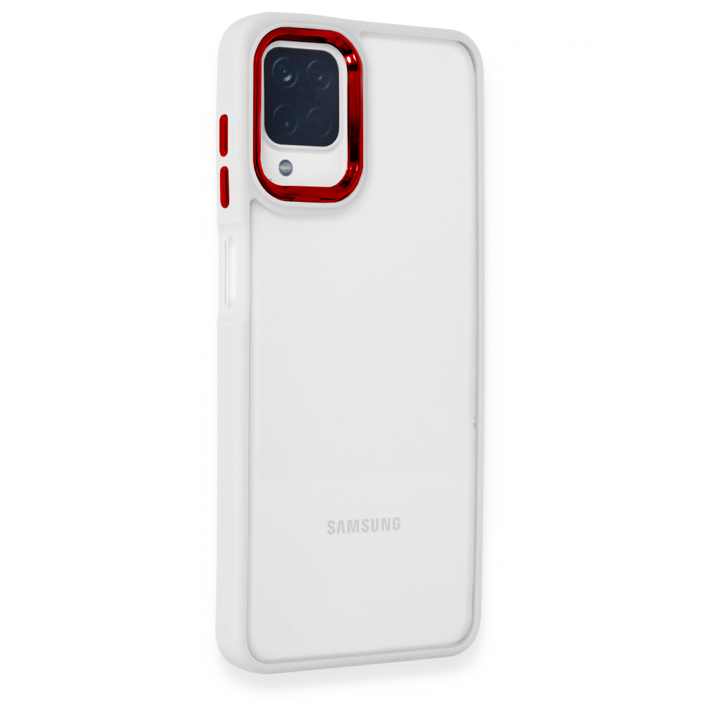 Samsung%20Galaxy%20A22%20Kılıf%20Luna%20Lens%20Kamera%20Çerçeveli%20Silikon%20Kapak