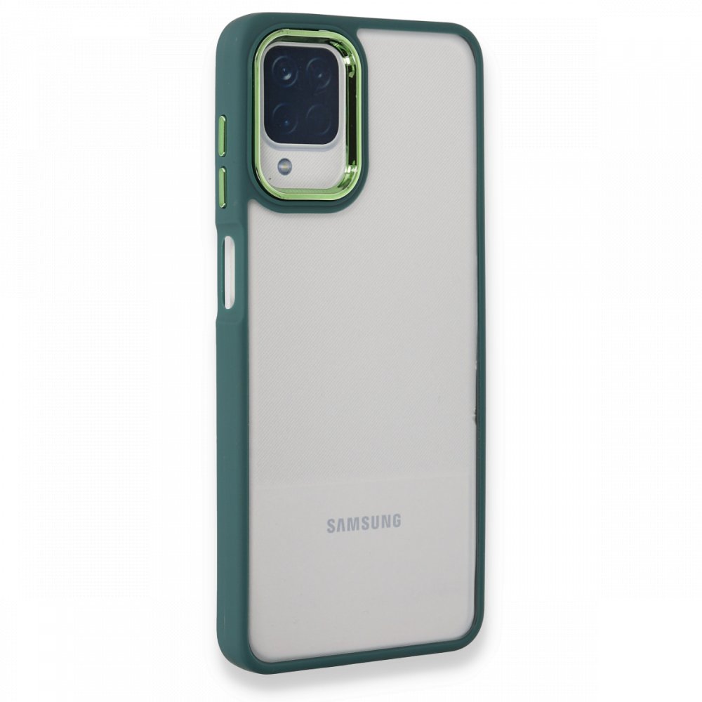 Samsung%20Galaxy%20A22%20Kılıf%20Luna%20Lens%20Kamera%20Çerçeveli%20Silikon%20Kapak