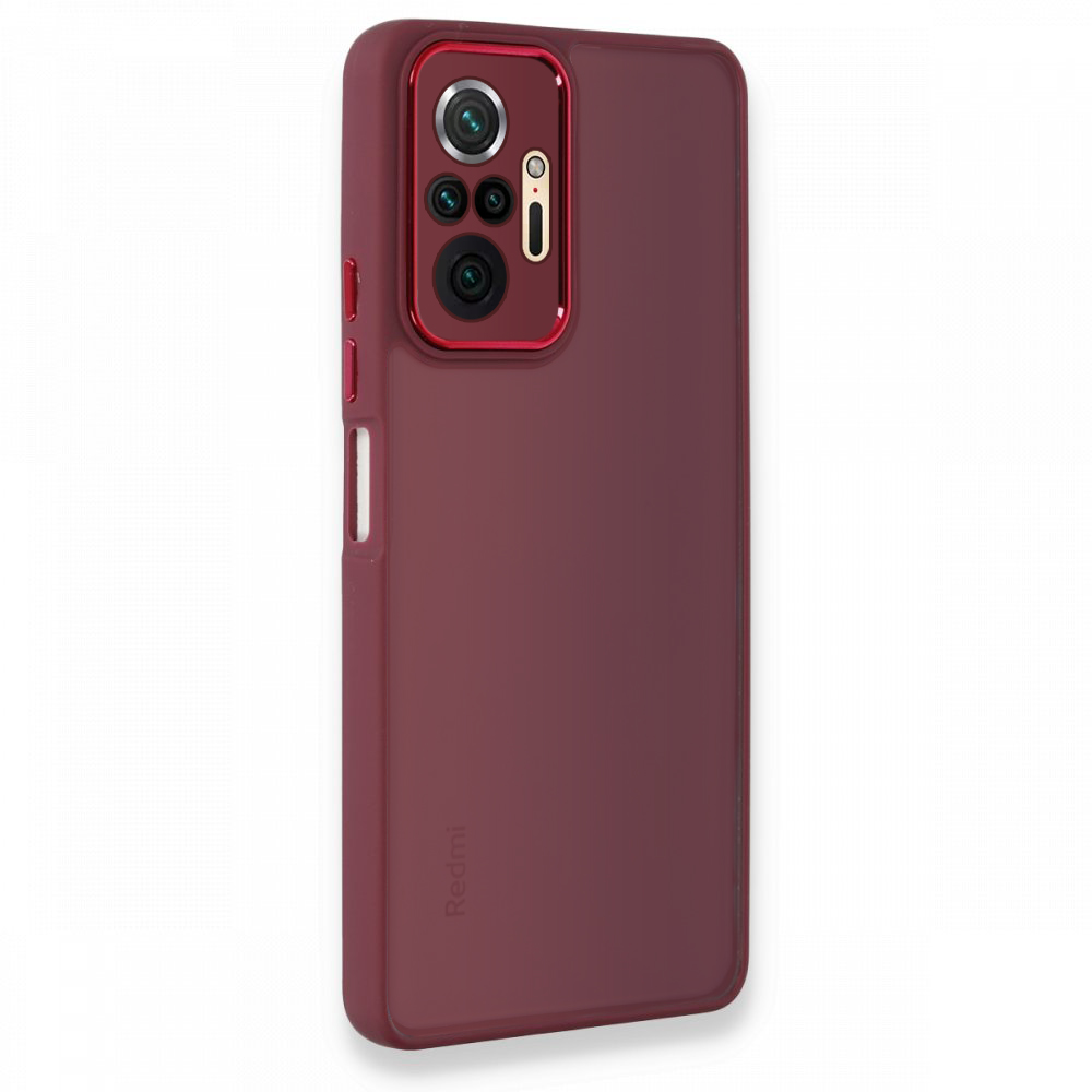 Xiaomi%20Redmi%20Note%2010%20Pro%204G%20Kılıf%20Freya%20Lazer%20Lens%20Kamera%20Çerçeveli%20Silikon%20Kapak-Bordo