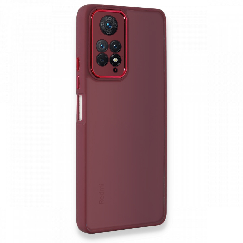 Xiaomi%20Redmi%20Note%2011%20/%2011s%20Kılıf%20Freya%20Lazer%20Lens%20Kamera%20Çerçeveli%20Silikon%20Kapak-Bordo