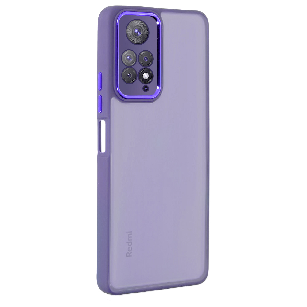 Xiaomi%20Redmi%20Note%2011%20Pro%204G%20Kılıf%20Freya%20Lazer%20Lens%20Kamera%20Çerçeveli%20Silikon%20Kapak-Lila