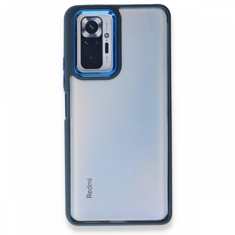 Xiaomi%20Redmi%20Note%2010%20Pro%204G%20Kılıf%20Luna%20Lens%20Kamera%20Çerçeveli%20Silikon%20Kapak-Lacivert