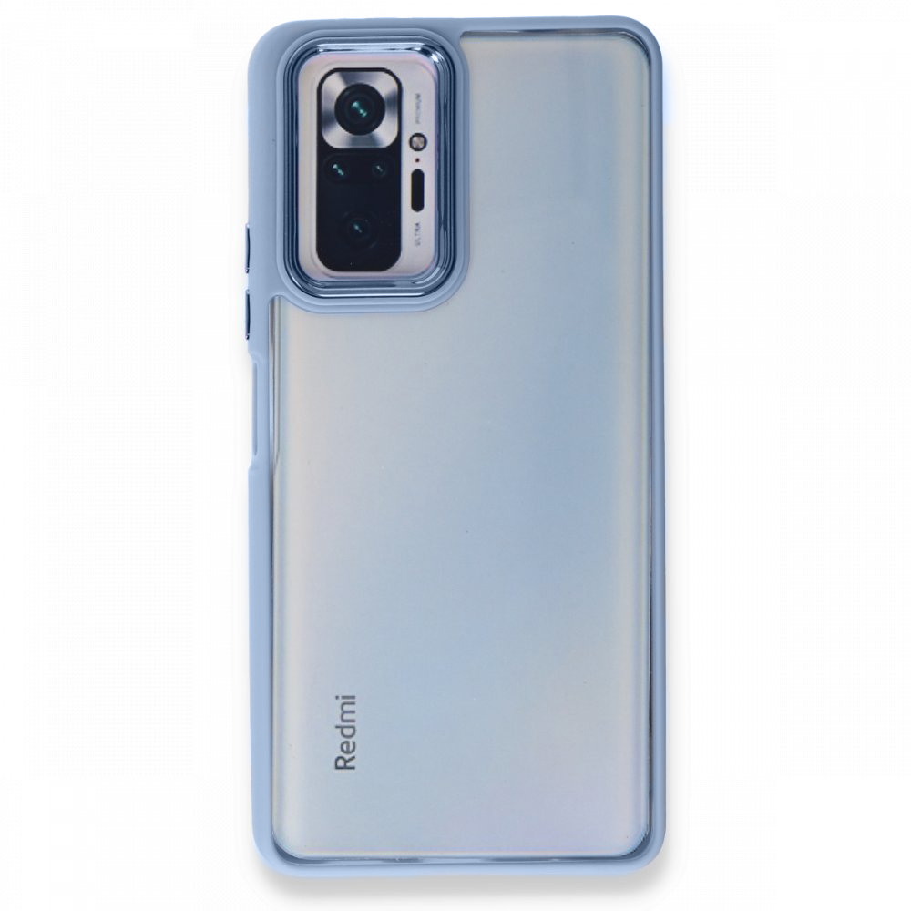 Xiaomi%20Redmi%20Note%2010%20Pro%204G%20Kılıf%20Luna%20Lens%20Kamera%20Çerçeveli%20Silikon%20Kapak-Mavi