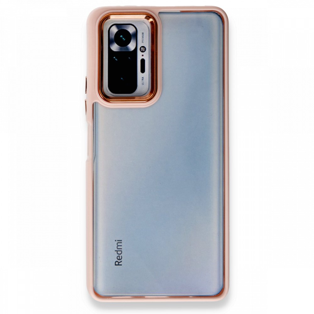 Xiaomi%20Redmi%20Note%2010%20Pro%204G%20Kılıf%20Luna%20Lens%20Kamera%20Çerçeveli%20Silikon%20Kapak-Pembe