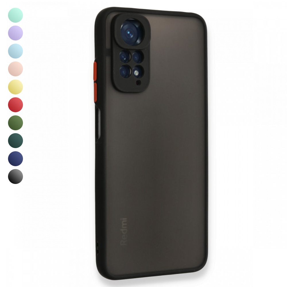 FitCase%20Xiaomi%20Redmi%20Note%2011%20/%2011S%20Montrea%20Silikon%20Arka%20Kapak-Kırmızı