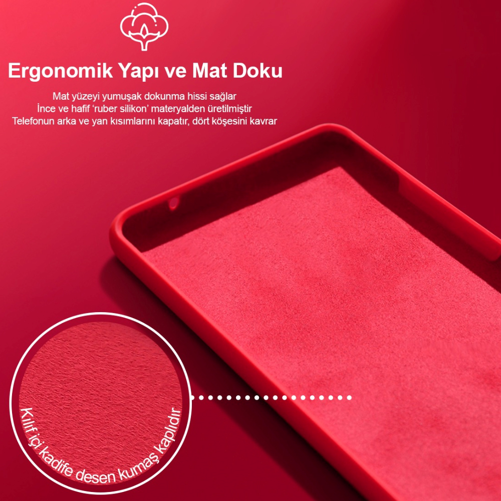 Xiaomi%20Redmi%209%20Kılıf%20Nano%20Lansman%20Silikon%20Arka%20Kapak-Kırmızı