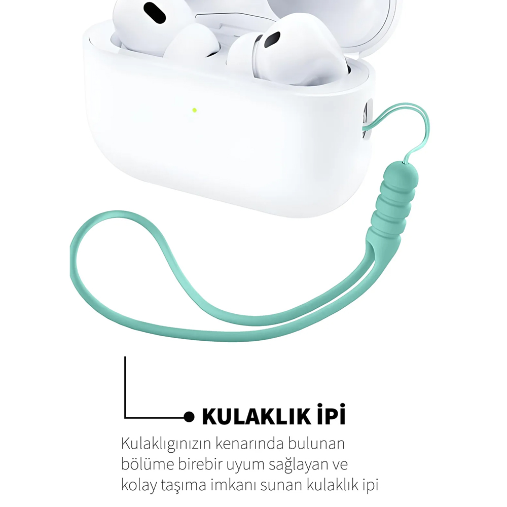 FitCase%20Universal%20AirPods%20Kılıf%20Silikon%20Askı%20İpi%2043cm-Su%20yeşili