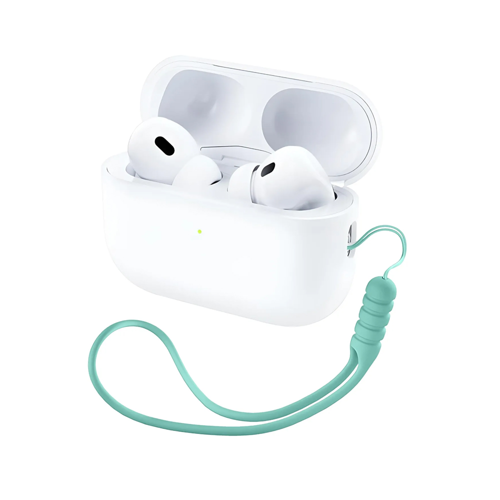 FitCase%20Universal%20AirPods%20Kılıf%20Silikon%20Askı%20İpi%2043cm-Su%20yeşili