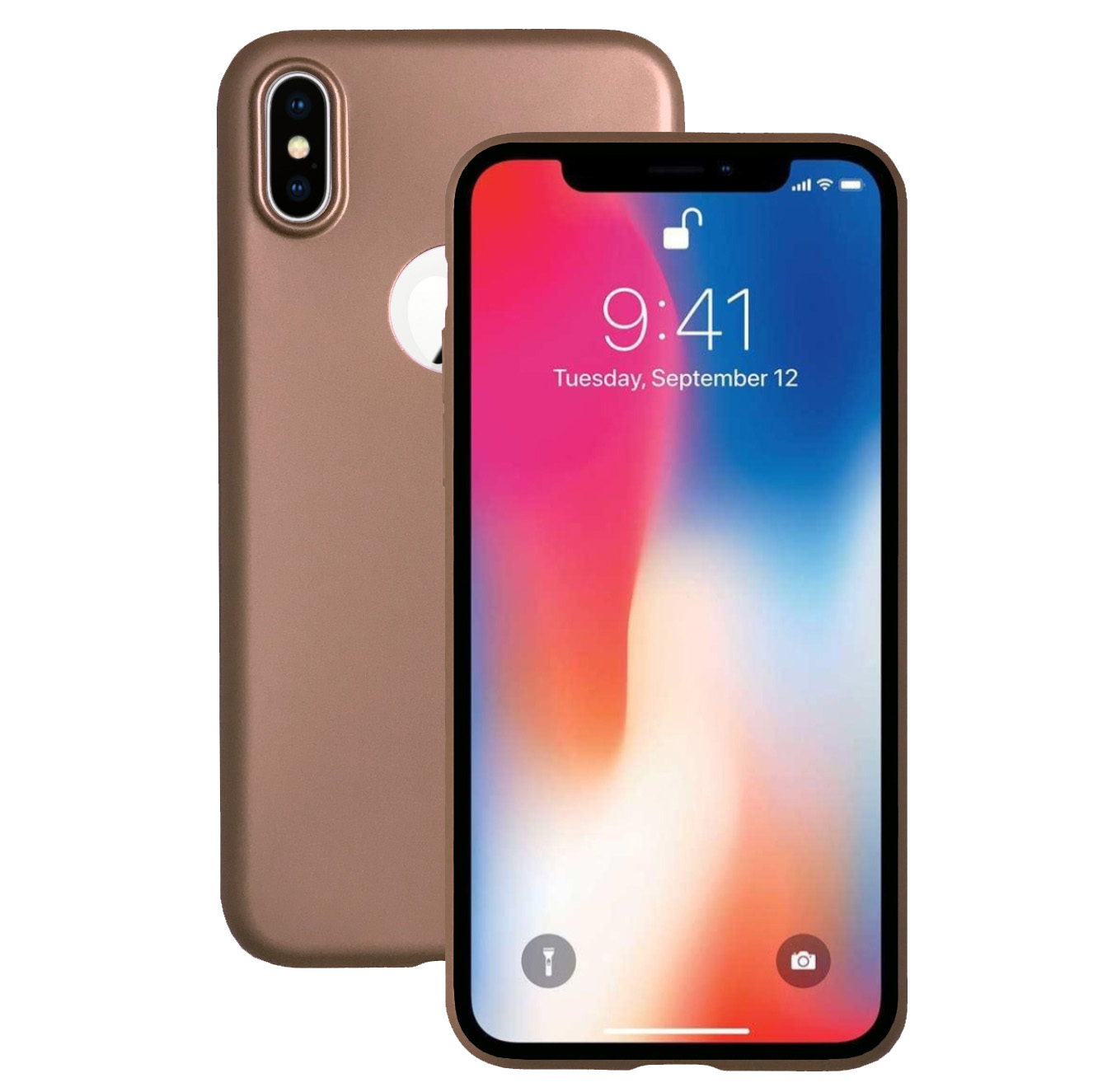 iPhone%20XS%20Max%20Kılıf%20FitCase%20PremiumS%20Silikon%20Arka%20Kapak