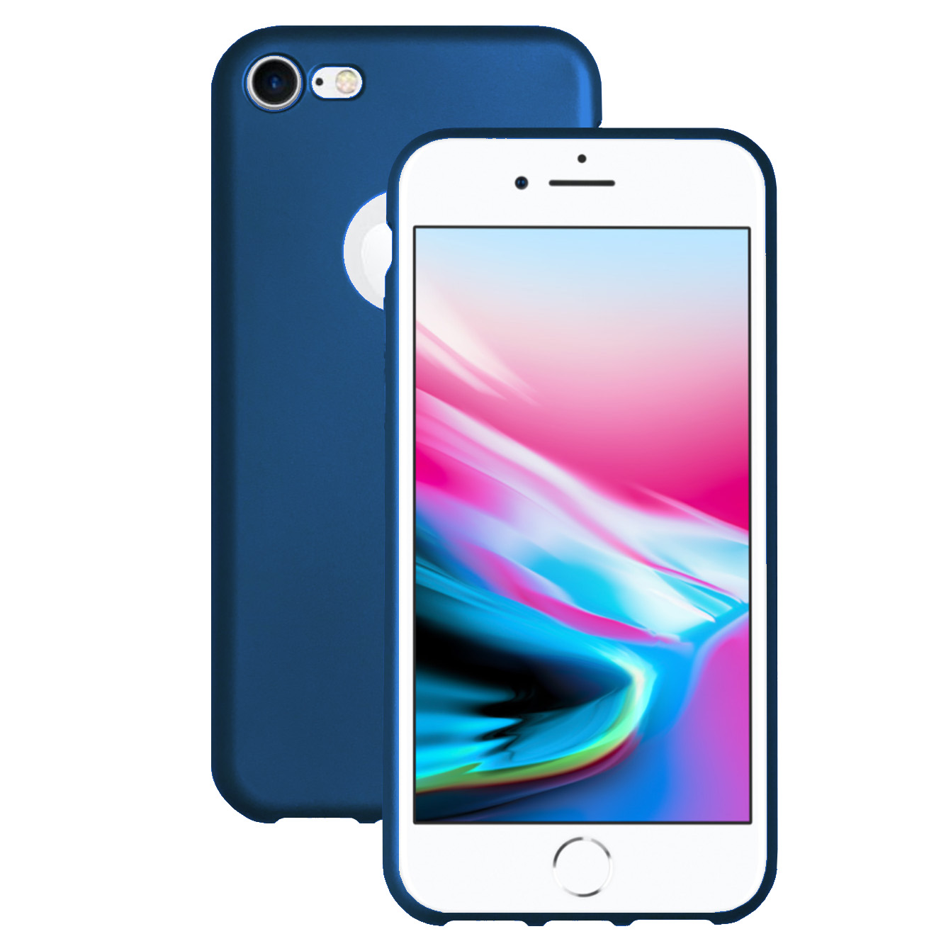 iPhone%207%20/%208%20Kılıf%20FitCase%20PremiumS%20Silikon%20Arka%20Kapak