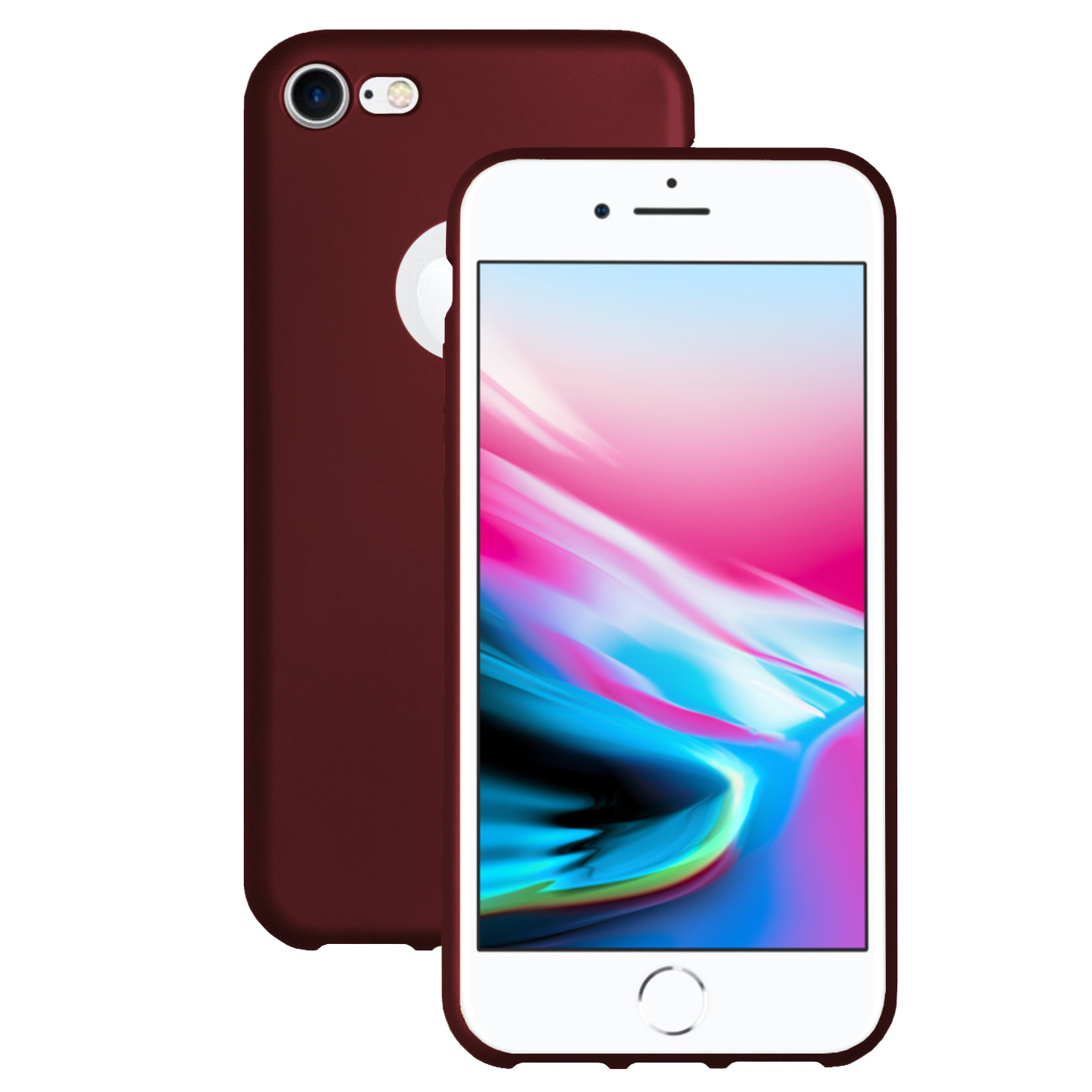 iPhone%207%20/%208%20Kılıf%20FitCase%20PremiumS%20Silikon%20Arka%20Kapak