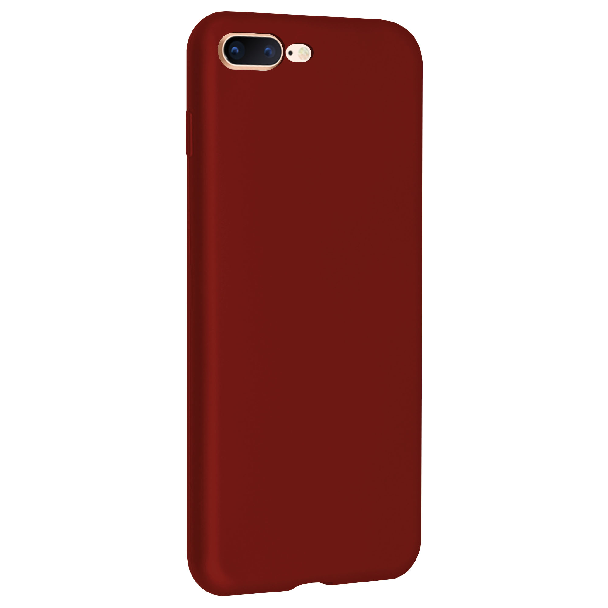 iPhone%207%20PLUS%20/%208%20PLUS%20Kılıf%20FitCase%20PremiumS%20Silikon%20Arka%20Kapak-Bordo