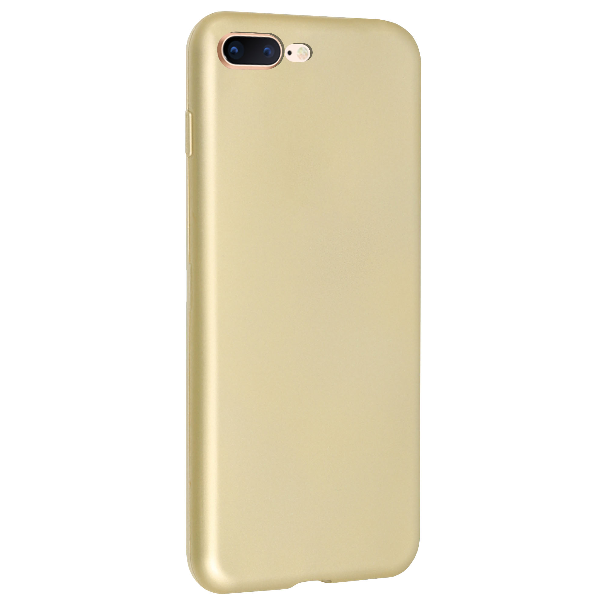 iPhone%207%20PLUS%20/%208%20PLUS%20Kılıf%20FitCase%20PremiumS%20Silikon%20Arka%20Kapak-Gold-altın