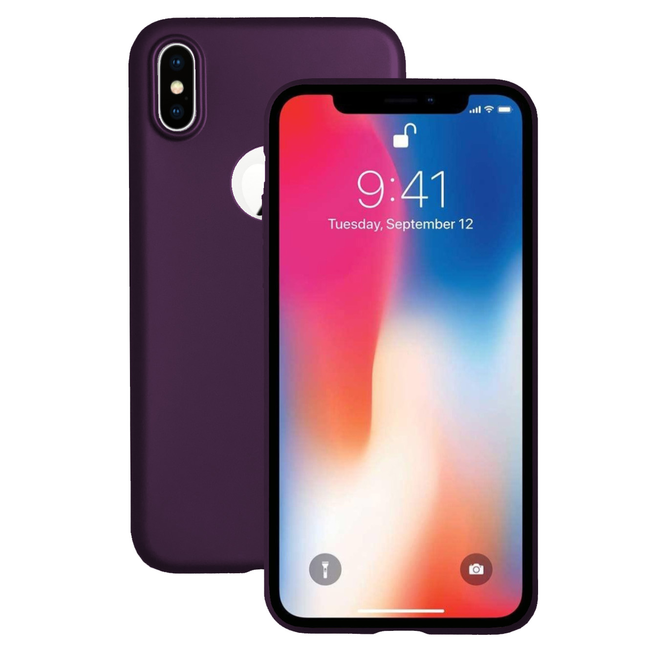 iPhone%20X%20/%20XS%20Kılıf%20FitCase%20PremiumS%20Silikon%20Arka%20Kapak