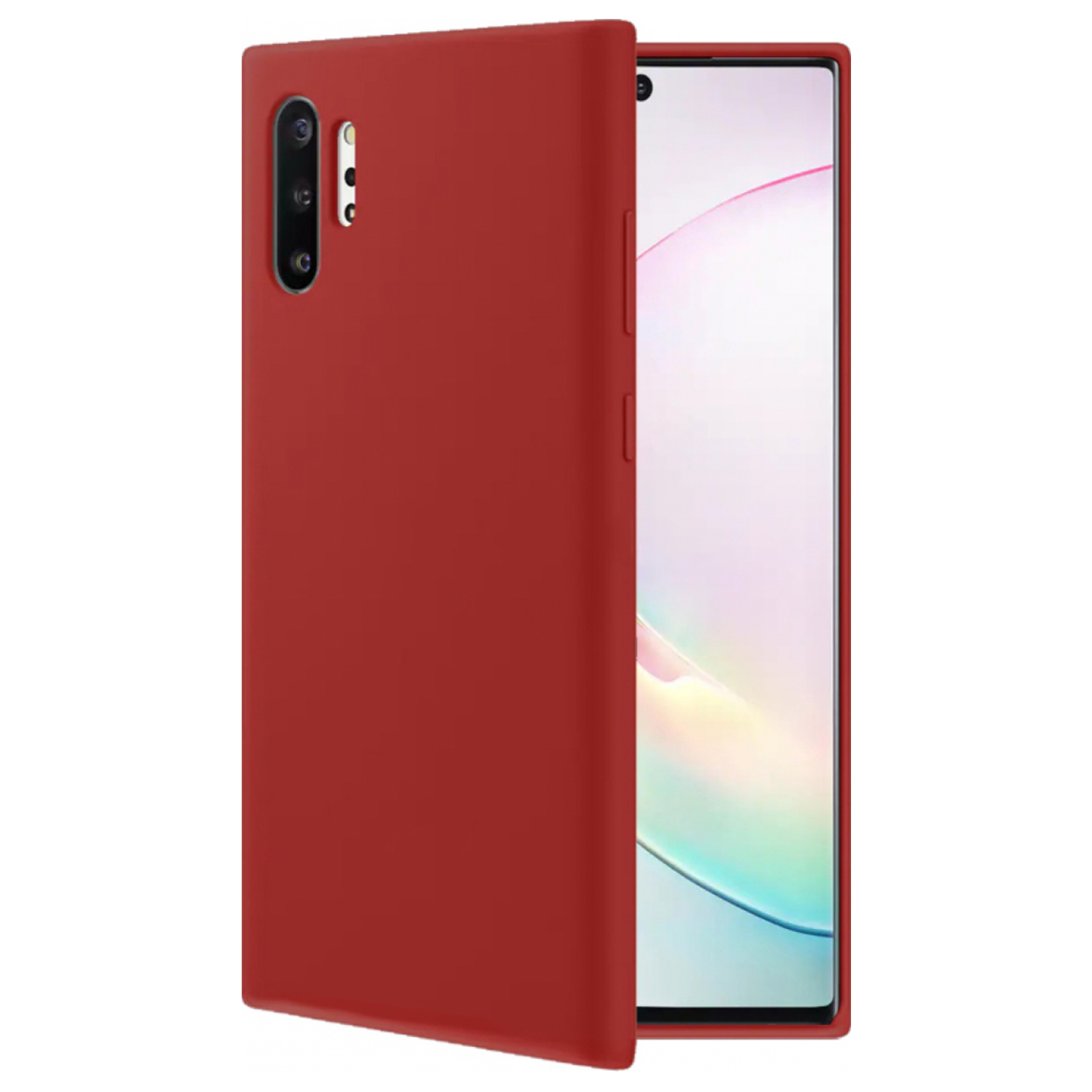 Huawei%20P30%20Pro%20Kılıf%20FitCase%20PremiumS%20Silikon%20Arka%20Kapak-Bordo