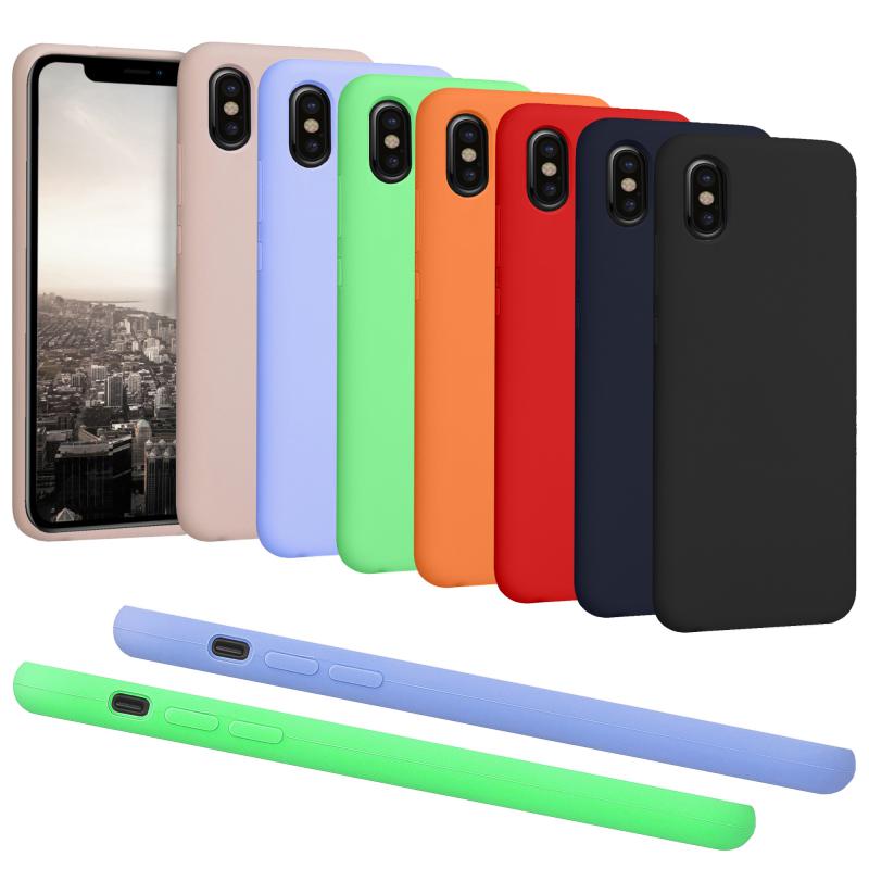 iPhone%20X%20/%20XS%20Kılıf%20Nano%20Lansman%20Silikon%20Arka%20Kapak-Açık%20pembe