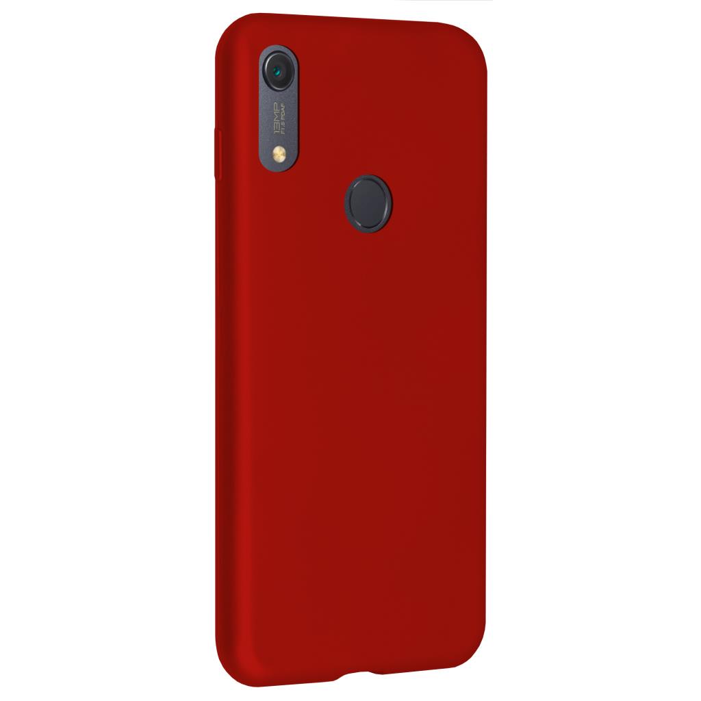 Huawei%20Y6s%20Kılıf%20FitCase%20PremiumS%20Silikon%20Arka%20Kapak-Bordo