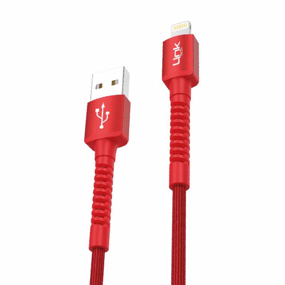 LinkTech%20K550%20Lightning-USB%20Metal%20Başlı%20Data/Şarj%20Kablosu%203A%201mt