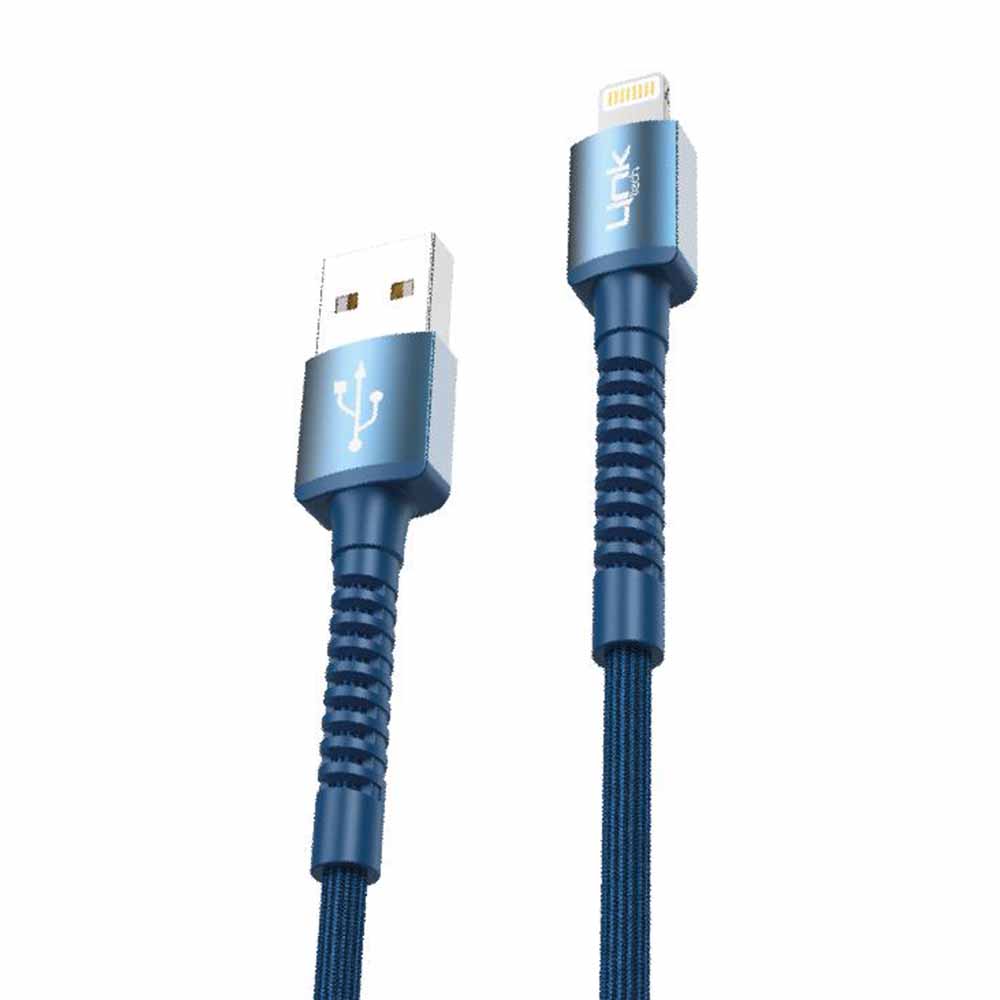 LinkTech%20K550%20Lightning-USB%20Metal%20Başlı%20Data/Şarj%20Kablosu%203A%201mt