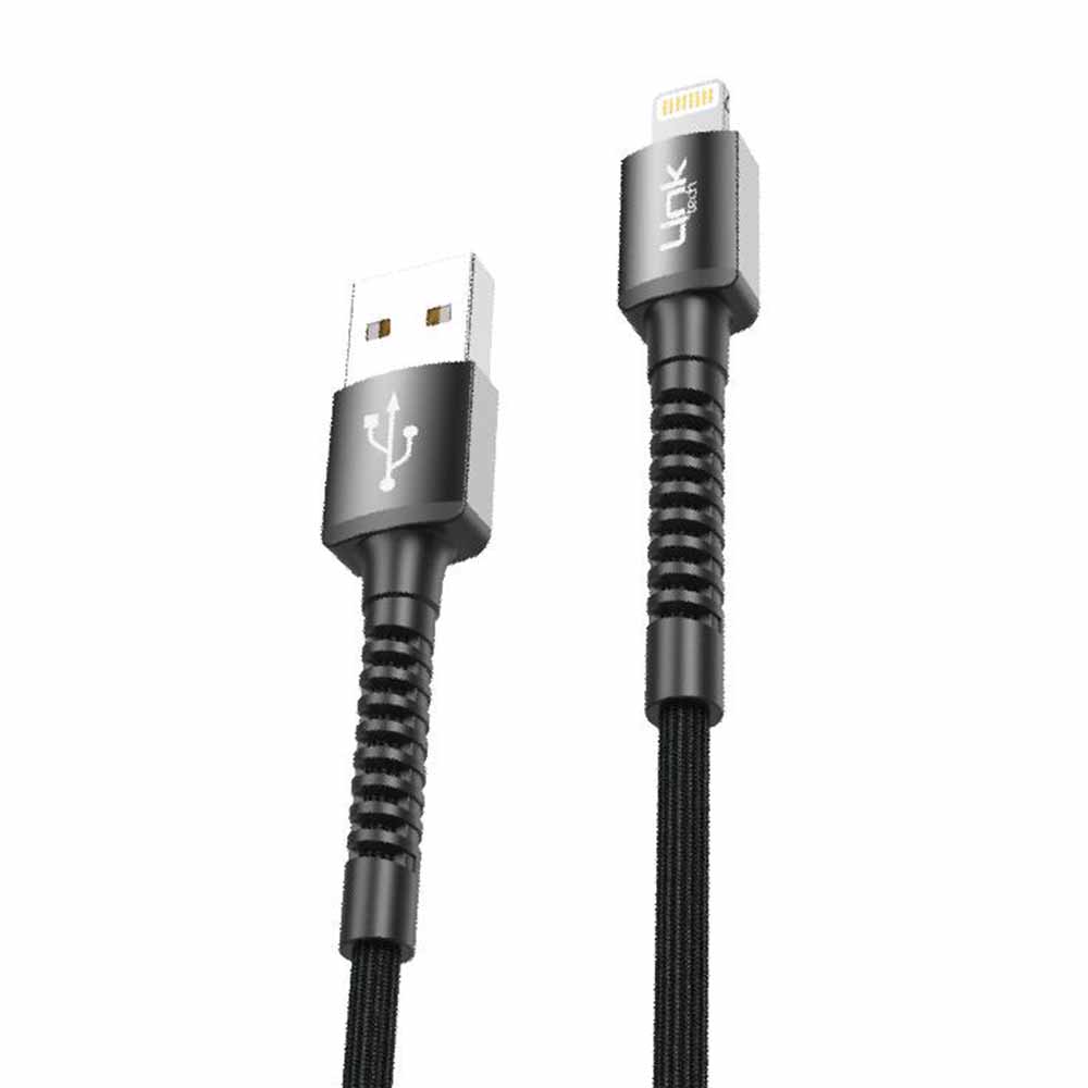 LinkTech%20K550%20Lightning-USB%20Metal%20Başlı%20Data/Şarj%20Kablosu%203A%201mt